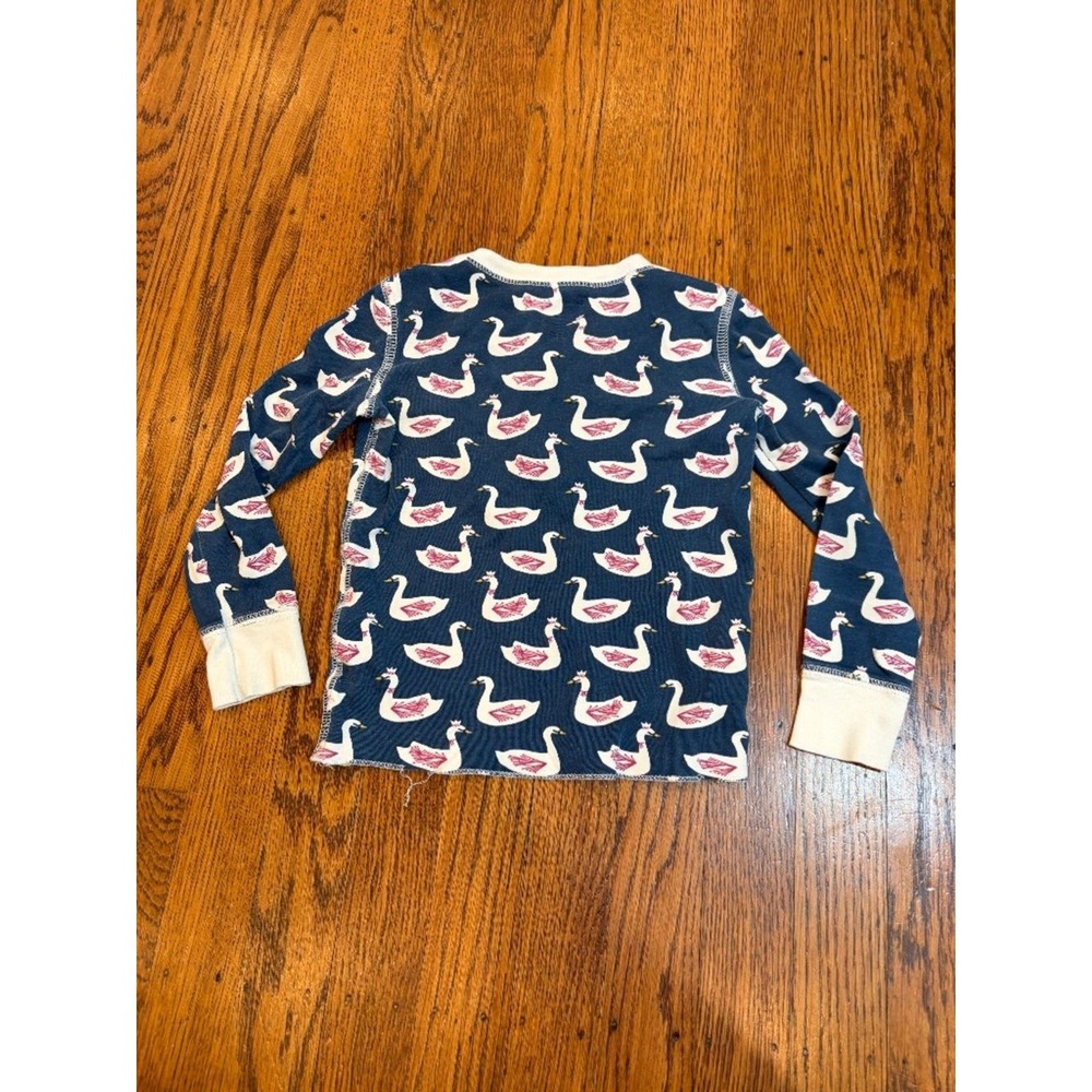 Roller Rabbit Swan Print Top | Kids Size 4 - Picture 3 of 4